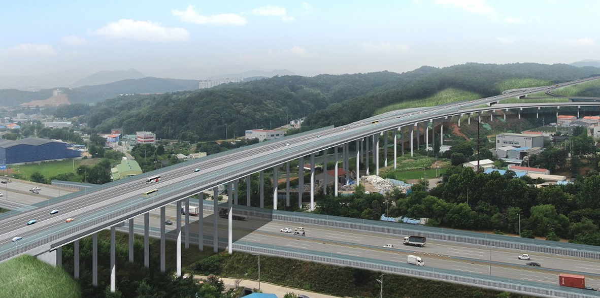고속국도 안성~성남간 건설공사 / 발주처:한국도로공사